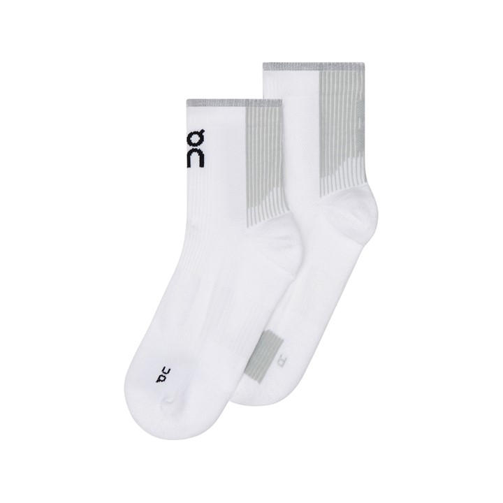 On  White  Quarter Socks in Size L (11-13), Sports Direct