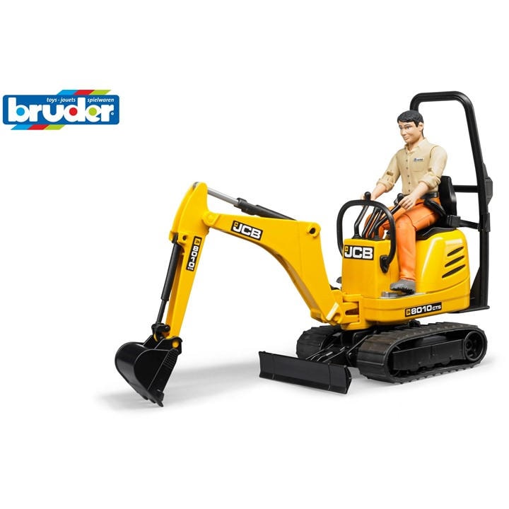 Bruder  Kids  1:16 Bworld Jcb Micro Excavator 8010 Cts An in Size 01:16, Sports Direct