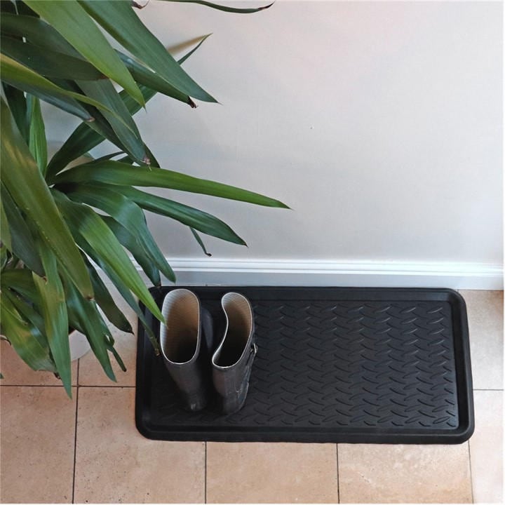 JVL Homewares - Rubber Boot Tray Mat - 41 x 81cm - Image 4