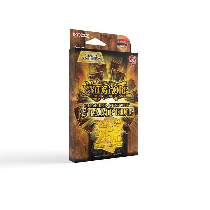 Yu-Gi-Oh   Quarter Century Stampede Tuckbox, Sports Direct