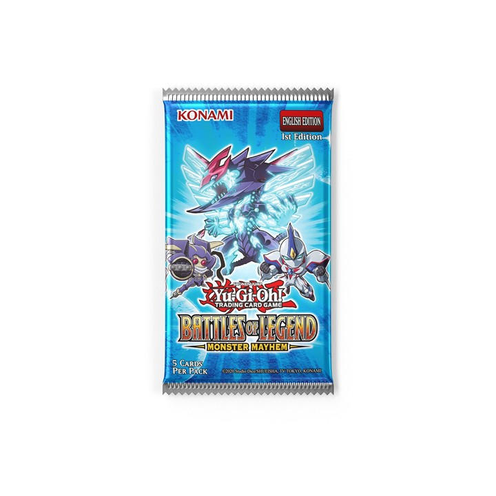 Yu-Gi-Oh   Ygo Battles Of Legend Monster Mayhem Booster Pack, Sports Direct