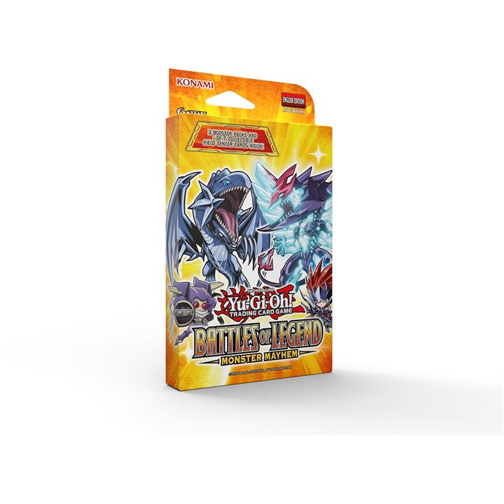 Yu-Gi-Oh   Ygo Battles Of Legend Monster Mayhem 3-Pack Tuckbox, Sports Direct
