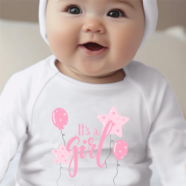Scotland   Kids  Its A Girl Pink Baby Girl Baby Grow 7224-Bbygrow, Football by Aye Do Gifts in Size C3 - C7, Sports Direct