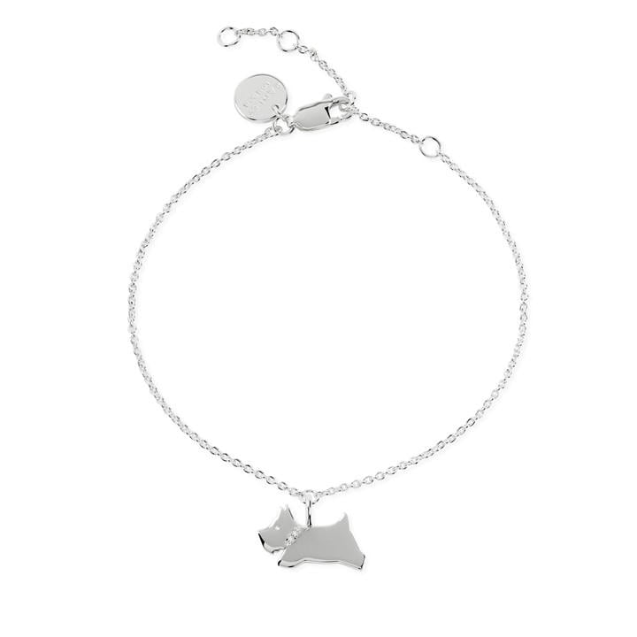 Radley Women's Silver Sterling Jumping Dog Bracelet, Sports Direct
