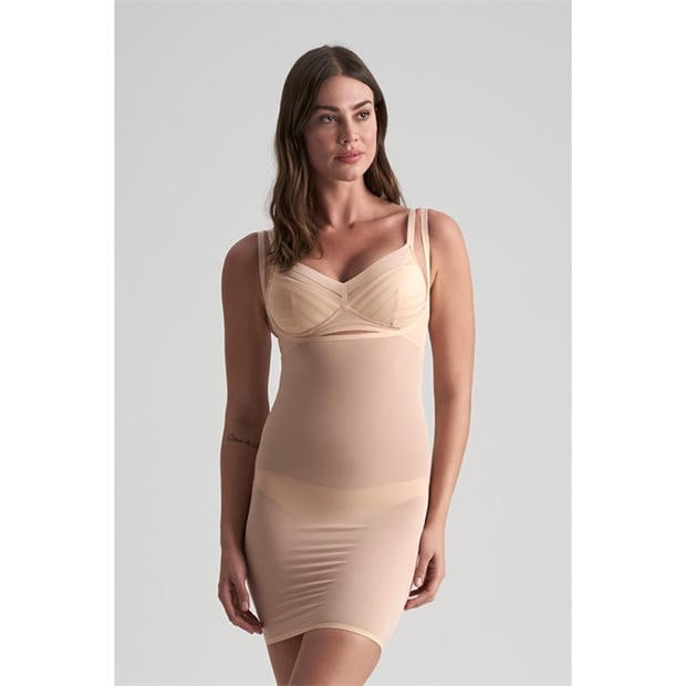 Beige - Bye Bra - Women's Obust Dress Shapewear
