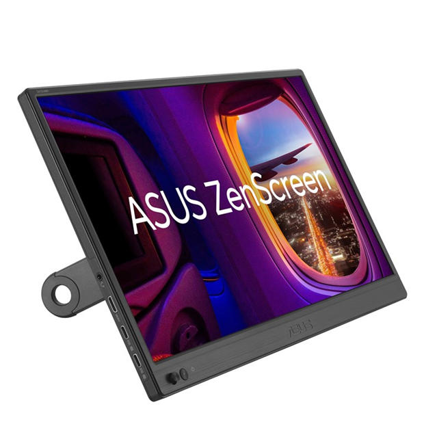 Black - ASUS - ZenScreen MB169CK 15.6 inch Portable USB FHD Monitor