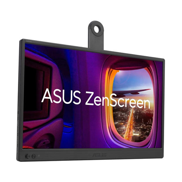Black - ASUS - ZenScreen MB169CK 15.6 inch Portable USB FHD Monitor