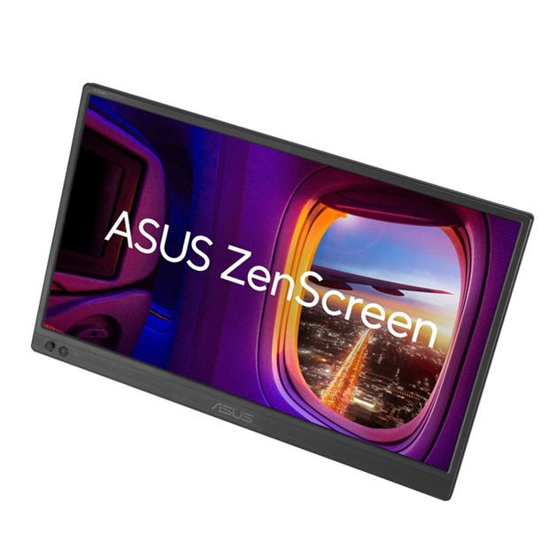 Black - ASUS - ZenScreen MB169CK 15.6 inch Portable USB FHD Monitor