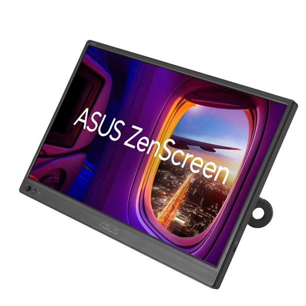 Black - ASUS - ZenScreen MB169CK 15.6 inch Portable USB FHD Monitor