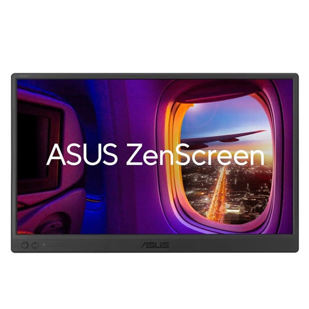 Black - ASUS - ZenScreen MB169CK 15.6 inch Portable USB FHD Monitor