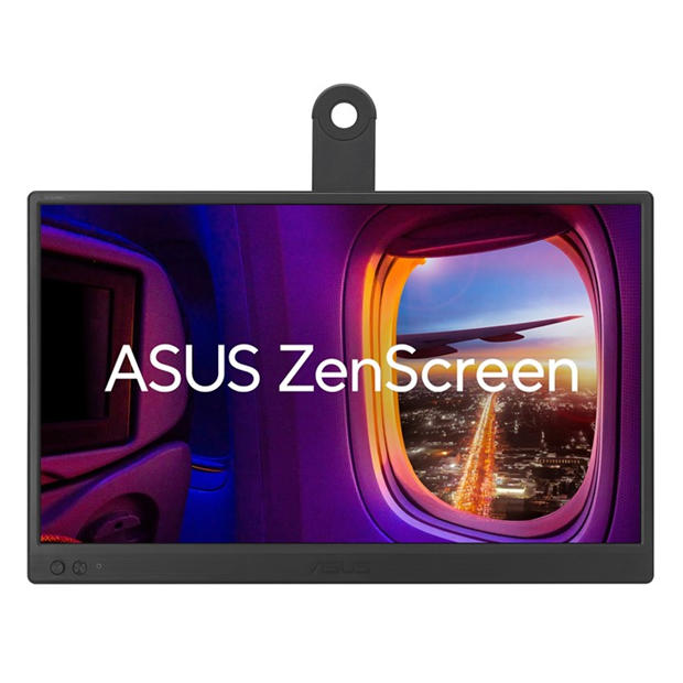 Black - ASUS - ZenScreen MB169CK 15.6 inch Portable USB FHD Monitor