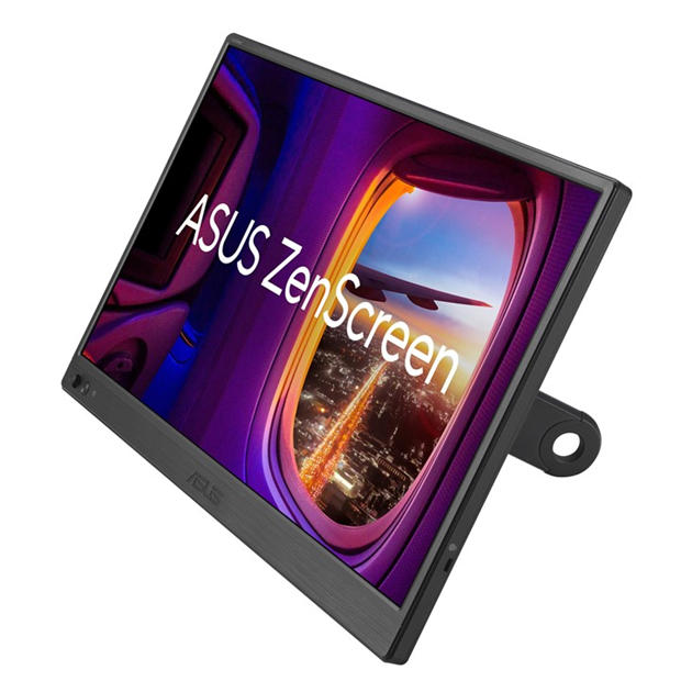 Black - ASUS - ZenScreen MB169CK 15.6 inch Portable USB FHD Monitor