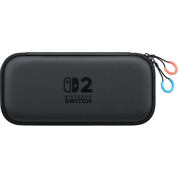 Black - Nintendo - Switch 2 Carrying Case & Screen Protector