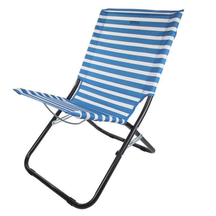 Regatta Unisex Frenchbl/Wht Kruza Beach Lounger Single