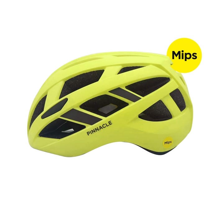 Pinnacle  Yellow Mips Road Cycling Helmet in Size L-XL, Sports Direct