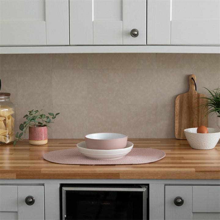 D C Fix  Beige Self Adhesive Vinyl Wall Tiles Cement in Size 0.42 SQM, Sports Direct