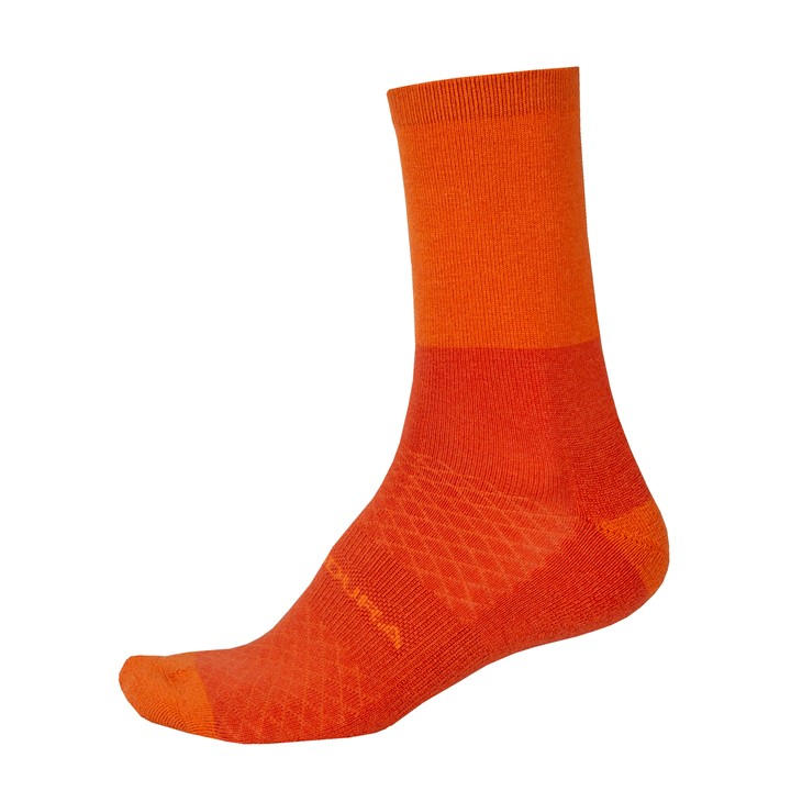 Endura  Yellow Bb Winter Cycling Socks in Size 7 - 11, Sports Direct