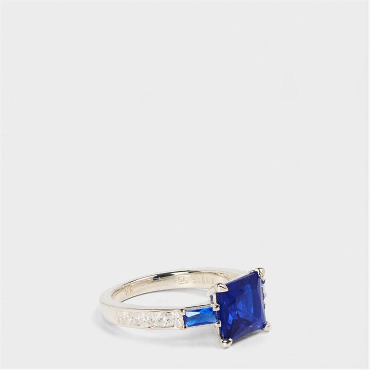 Thomas Sabo Women's Blue Stone Band Ring, Sports Direct