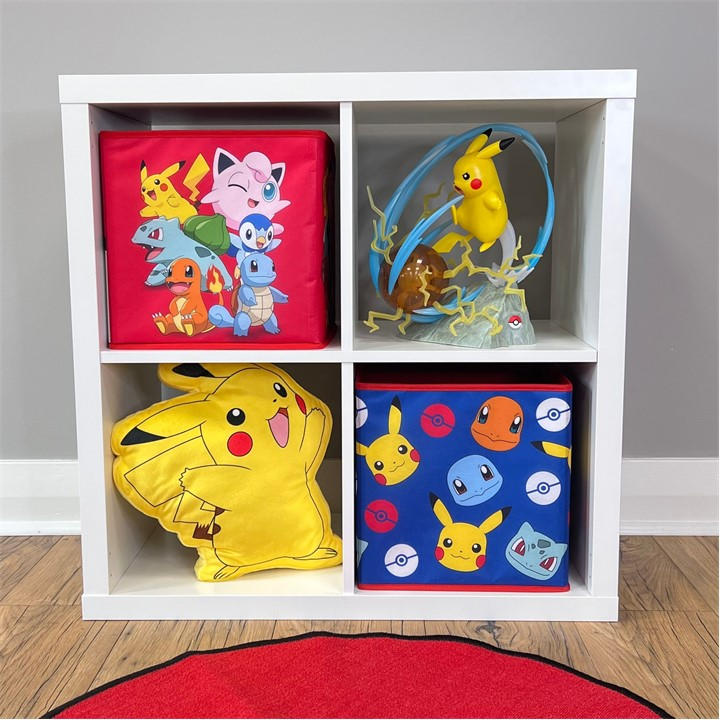 Pokemon  Kids  2 Pack Storage Box, Sports Direct