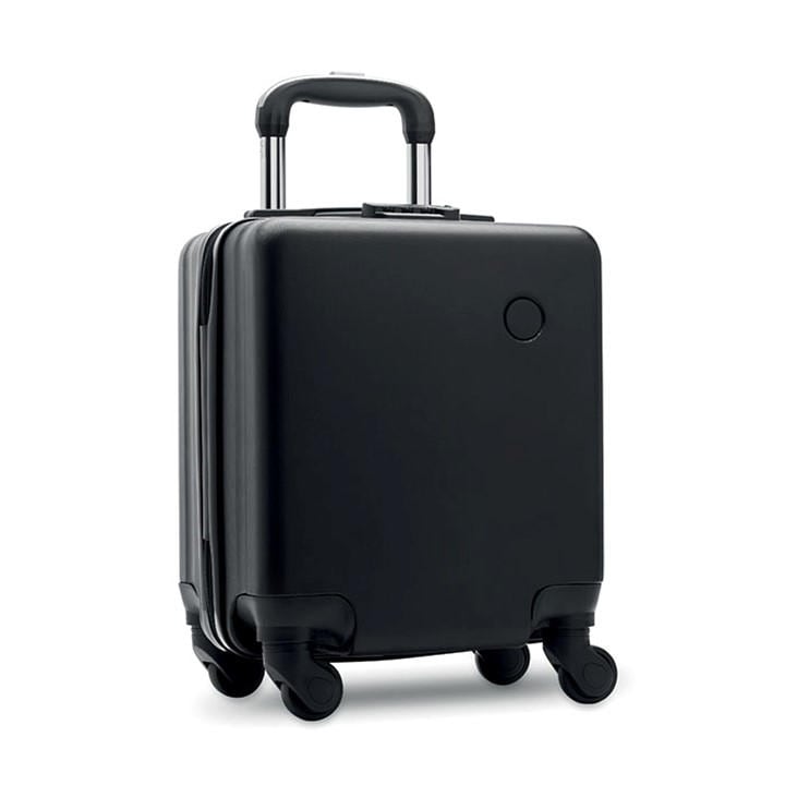 Treat Republic  Black Underseat Carry-On Suitcase in Size Standard, Sports Direct