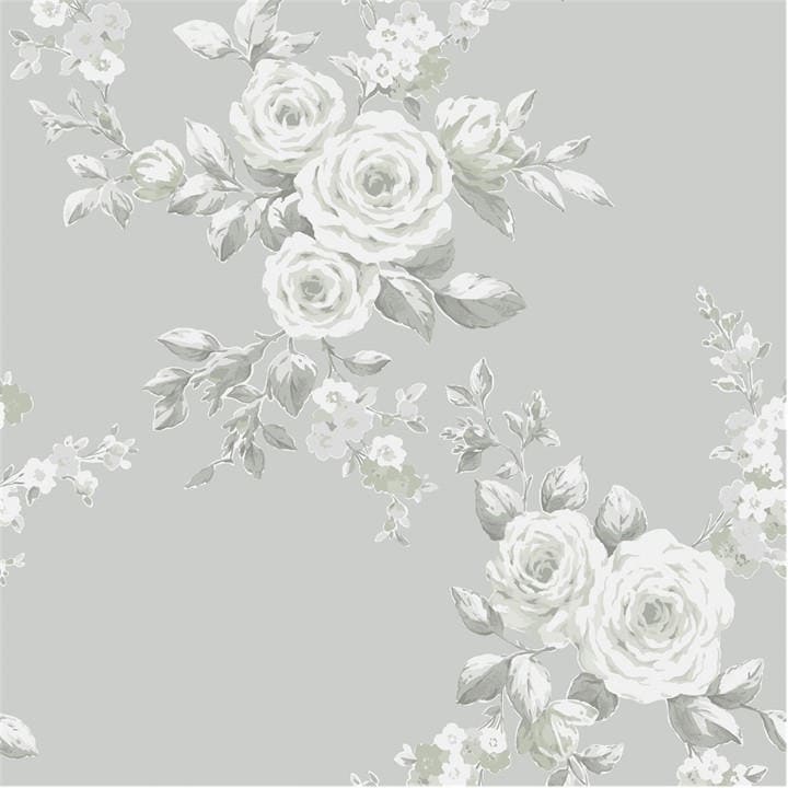 Catherine Lansfield  Green Canterbury Floral Wallpaper, Sports Direct