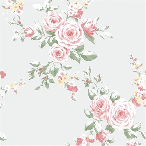 Catherine Lansfield - Canterbury Floral Wallpaper