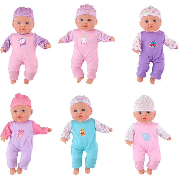 Multi - My Baby and Me - Kids Baby Doll 31cm Soft Body