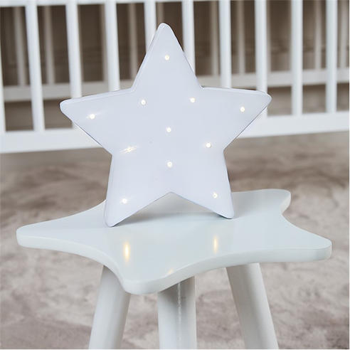 Purflo - Wooden Star Nursery Light