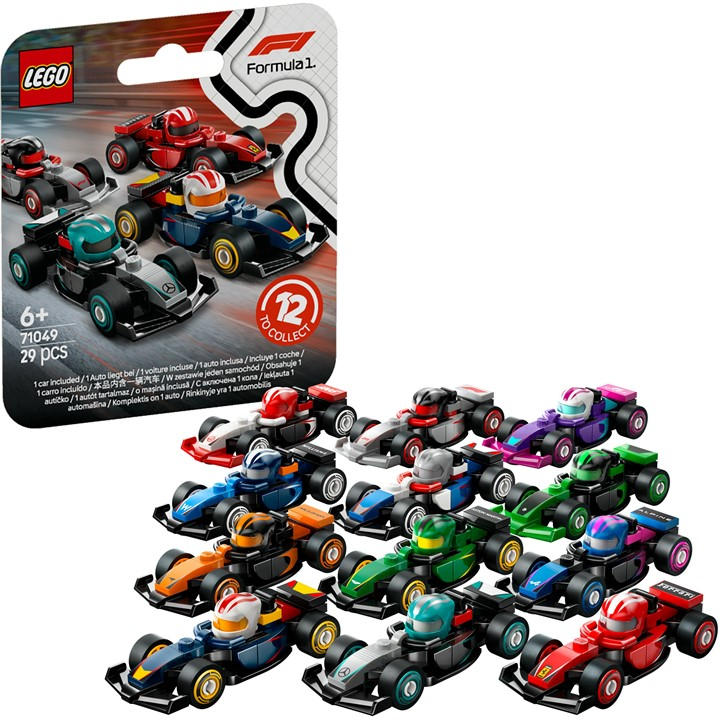 Lego Boys  Kids' Collectible Race Cars Building Blocks, Sports Direct