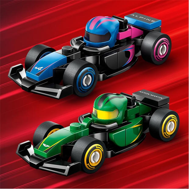 Multi - LEGO - Kids' Lego Collectible Race Cars Building Blocks