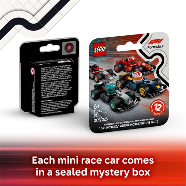 Multi - LEGO - Kids' Lego Collectible Race Cars Building Blocks