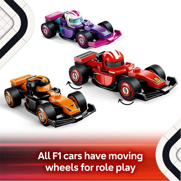 Multi - LEGO - Kids' Lego Collectible Race Cars Building Blocks
