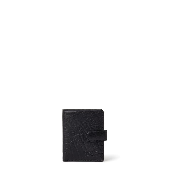 Osprey London Men's Black Popper Leather Embossed Billfold Wallet, Sports Direct