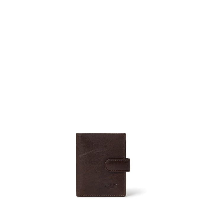 Osprey London Men's Brown Popper Leather Embossed Billfold Wallet, Sports Direct