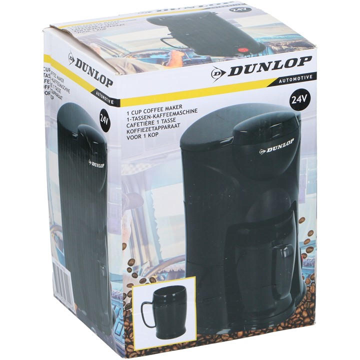 Dunlop  Black Coffee Maker, Sports Direct