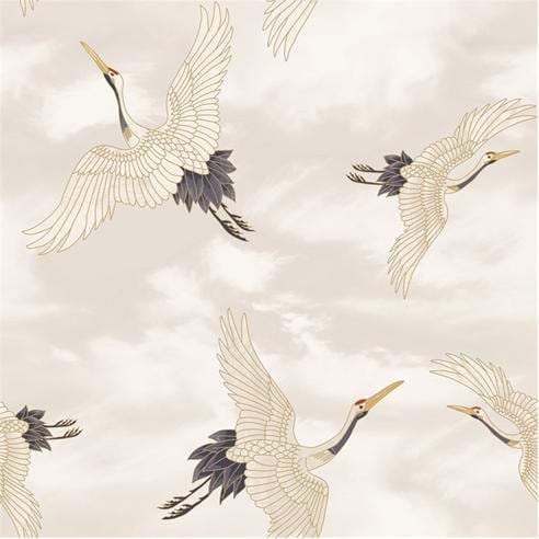 Catherine Lansfield - Cranes Wallpaper
