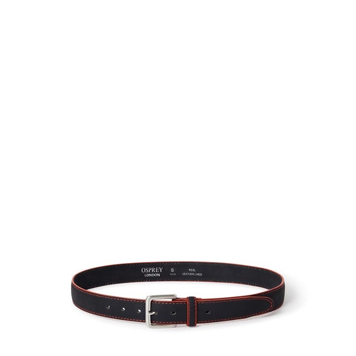 Osprey London Men's Black Osprey Dickens Belt in Size 75, Sports Direct