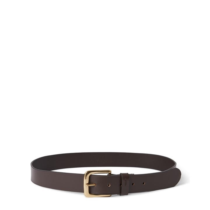 Osprey London Men's Brown Wesley Leather Belt in Size 80, Sports Direct