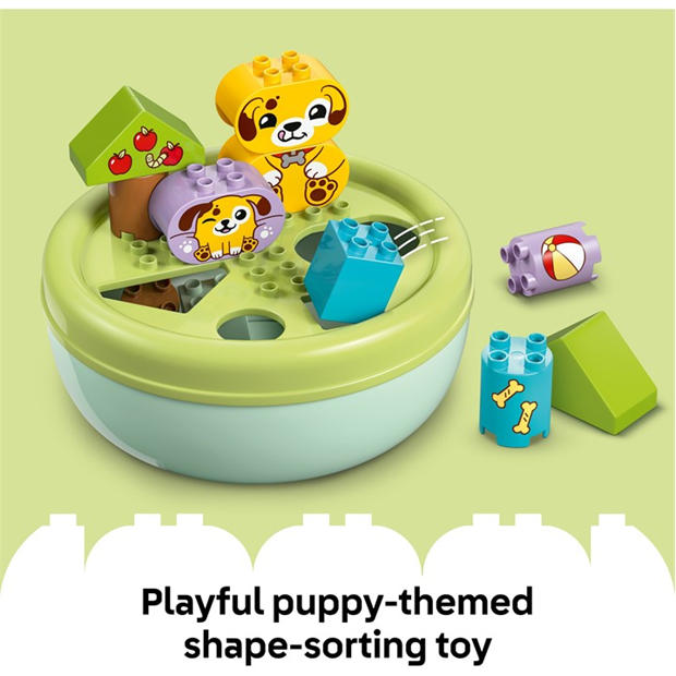 Кучешка къща - LEGO - LEGO® DUPLO® My First Shape Sorter: Puppy House Toddler Learning Toy 10441
