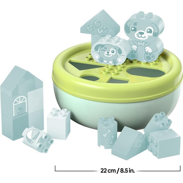 Кучешка къща - LEGO - LEGO® DUPLO® My First Shape Sorter: Puppy House Toddler Learning Toy 10441