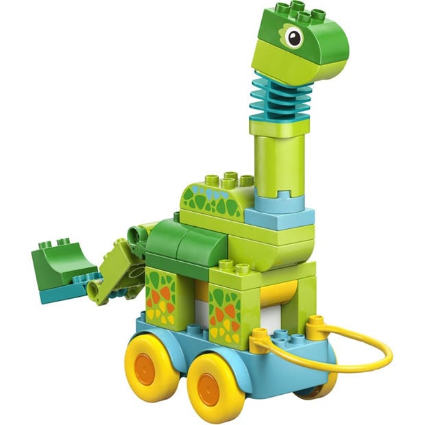 Динозаври на колела - LEGO - LEGO® DUPLO® Town 3in1 Dinosaurs on Wheels Learn-Through-Play Toddler Toy 10451