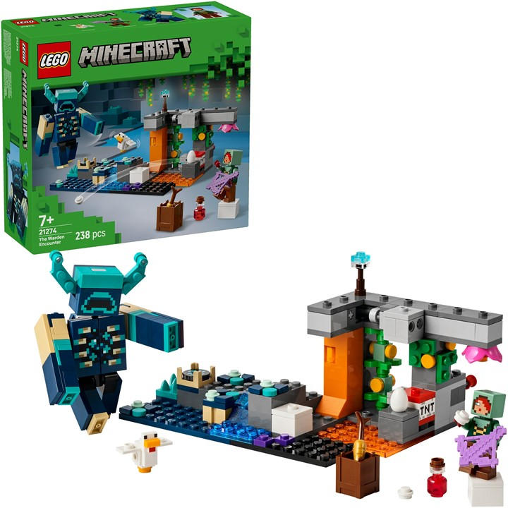 Lego Minecraft The Warden Encounter Toy Set 21274 - Image 8