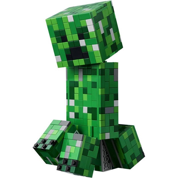 Крийпър - LEGO - LEGO® Minecraft® The Creeper™ Gamer Decor and Action Figure Building Toy 21276