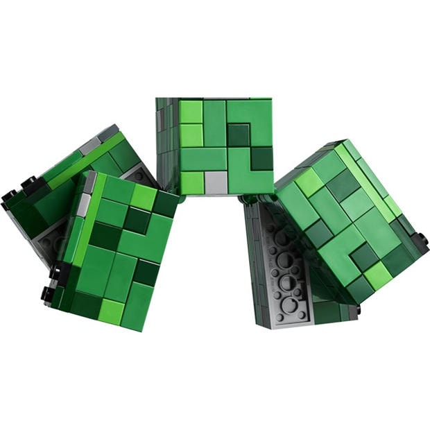 Крийпър - LEGO - LEGO® Minecraft® The Creeper™ Gamer Decor and Action Figure Building Toy 21276