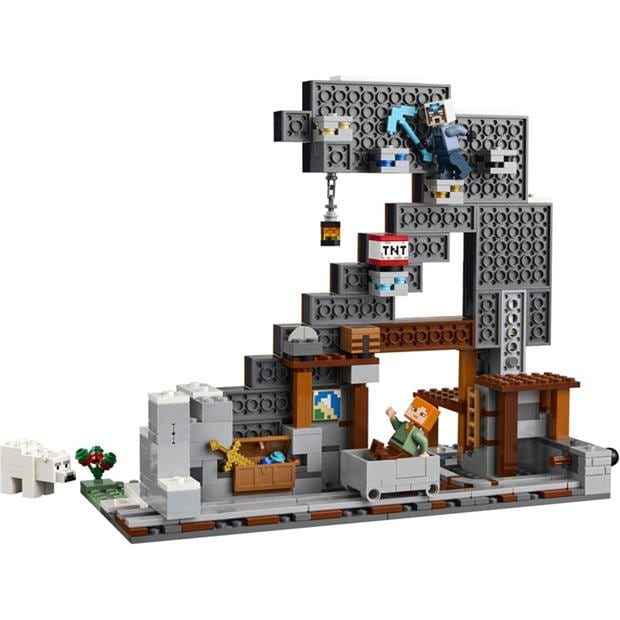 Кирка за миниране - LEGO - LEGO® Minecraft® The Pickaxe Mine Gamer-Room Decor and Axe Toy 21277
