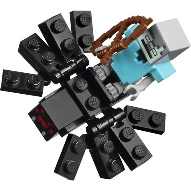Кирка за миниране - LEGO - LEGO® Minecraft® The Pickaxe Mine Gamer-Room Decor and Axe Toy 21277