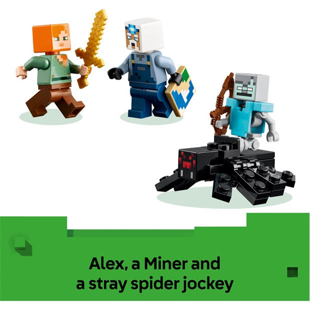 Кирка за миниране - LEGO - LEGO® Minecraft® The Pickaxe Mine Gamer-Room Decor and Axe Toy 21277