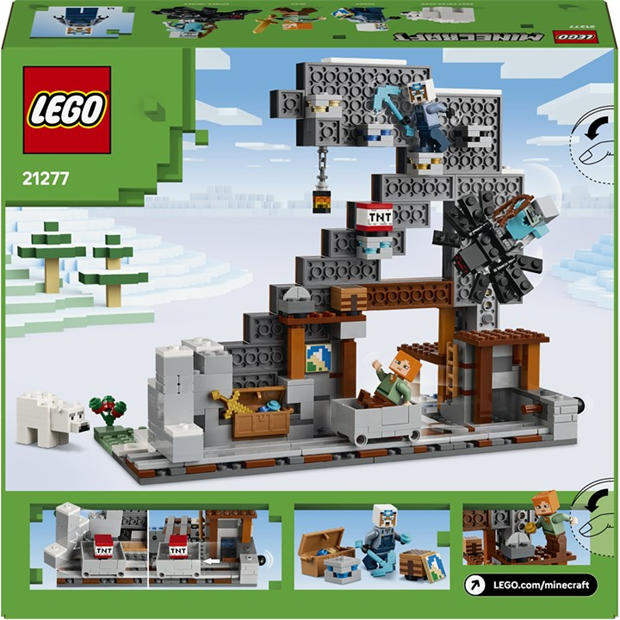 Кирка за миниране - LEGO - LEGO® Minecraft® The Pickaxe Mine Gamer-Room Decor and Axe Toy 21277