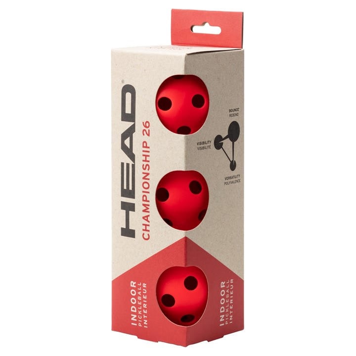 Head  Red Championship 26 Pickleballs, Sports Direct