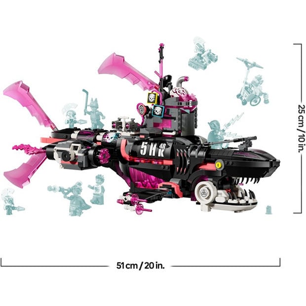 LEGO LEGO® DREAMZzz™ Nightmare Shark Submarine Toy 71500